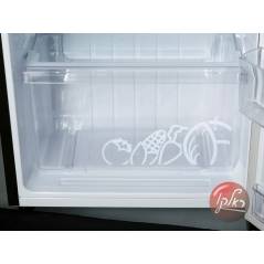 Sharp Refrigerator 2 Doors Top Freezer - 222 liters - Stainless Steel - SJ2124
