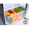 Réfrigérateur Sharp 2 portes Congelateur en haut - 222 litres - Acier inoxydable - SJ2124