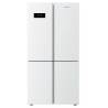 Réfrigérateur Blomberg 4 portes 535L - no frost - Verre blanc - KQD1620GW