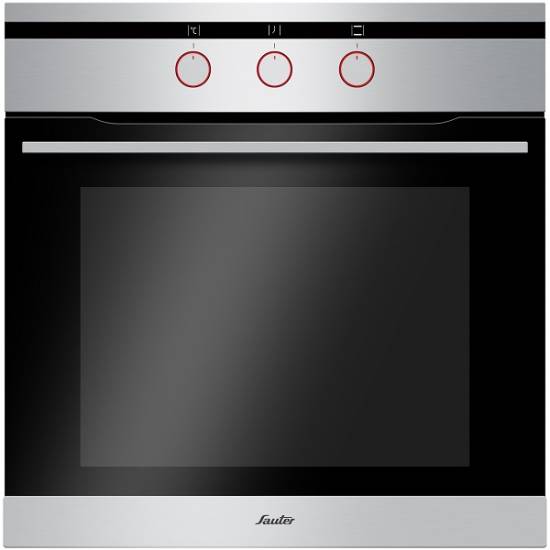 Sauter Built-in Oven 65.5L mecanic - stainless steel - with telescopics trails - Shabat Function - 3700IX