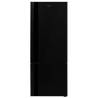 Fujicom Refrigerator 2 Doors bottom Freezer - 462 liters - black glass - FJ-NF680BK