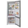 Fujicom Refrigerator 2 Doors bottom Freezer - 462 liters - white glass - FJ-NF670W