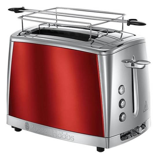 Grille-pain Russell Hobbs - 1100W - LOOK&LIFT - rouge - 23220