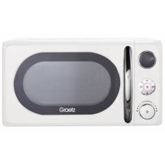Graetz Microwave - 20L - 700W - White - Retro Design - MW458