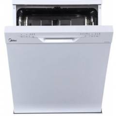Midea Dishwasher - 14 sets - white - WQP12-7637 6452