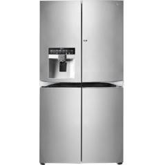 LG refrigerator 4 doors 653L - water bar -  stainless steal - GRJ710DID