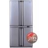 Sharp Refrigerator 4 Doors 613L -  SJ6607 - Mehadrin - Stainless Steel