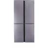 Réfrigérateur Haier 4 portes 547L - Ice Maker - Acier inoxydable - HRF550FSS