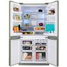 Sharp refrigerator 4 doors 615L - white - Mehadrin -  SJR8812