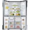 Samsung refrigerator 4 doors 700L - Stainless steal - Shabbat function - RF60J9001SL