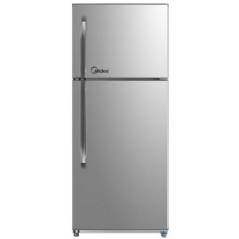 Midea Top freezer refrigerator 400 L - No Frost - Stainless steel - HD520FWE 6312