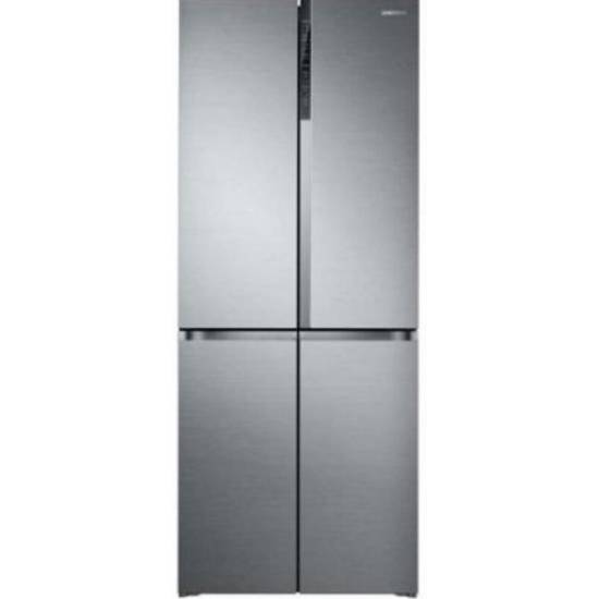Réfrigérateur Samsung 4 portes 546L - Gris brosse - RF50K5920S8