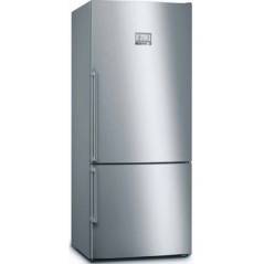 Réfrigérateur Congélateur inferieur blomberg 517L - Acier Inoxydable - KGN76AI30L