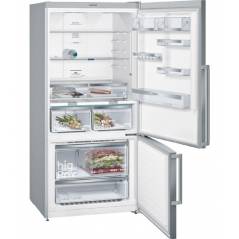 Refrigerator Freezer Siemens -  617L  Stainless Steel - KG86NAI30L