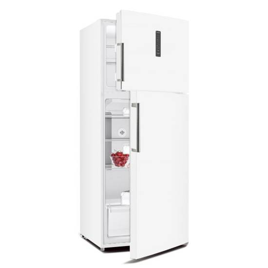 Réfrigérateur Congélateur superieur Haier 211L - Silencieux - DEFROST -  HDF246W