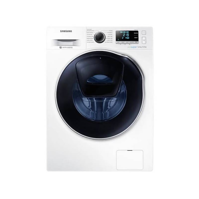 Samsung Washer Dryer 9kg - 1400Rpm - ECO BUBBLE - WD90K6B10OW