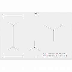 Electrolux Induction Cooktop - 80 cm - Bridge - White - EIV83443BW
