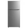 Midea Refrigerator top freezer - 511 Liters - Stainless steel - HD-663FWEN
