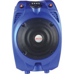 Karaoke speaker 6.5 "BT Blue AKAI  AK-8515
