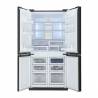 Refrigerateur 4 portes Sharp - 610 litres - Mehadrin - Revetement verre noir - SJR8911