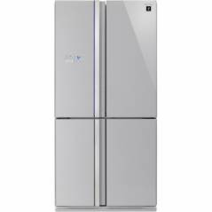 Sharp Refrigerator 4 Doors  - 610 liters - Mehadrin - Stainless steal - SJ-R8910