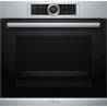 Bosch Built-in oven Pyrolitic - 60 cm - with telescopics trails - Turbo 4D - Stainless steel - Made in Germany - HBG6725S2