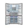 Refrigerateurs multi-portes Midea - 637 Litres - Acier inoxydable - 90 cm - HQ-840WENS