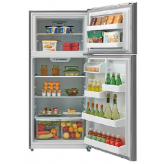 Réfrigérateur Congélateur superieur Midea - 511 Litres - Acier inoxydable - HD-663FWEN