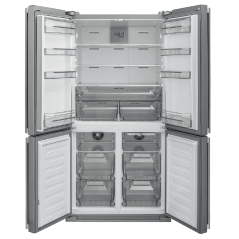 Fujicom Refrigerator 4 Doors  - 525 liters - Function Multi Zones - Stainless steel - FJ-NF950X