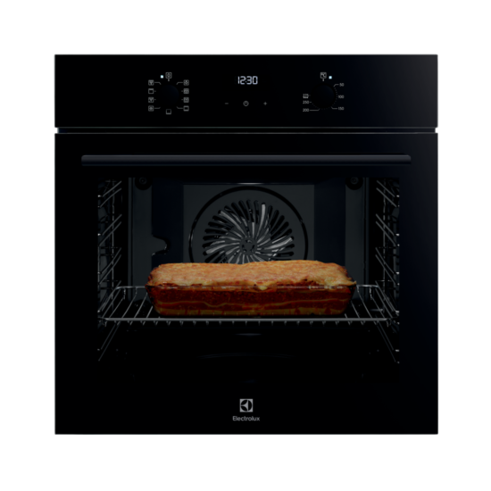 Electrolux Built-in Oven 72L - Made In Germany - Seamless Design - Black - EOH7427K