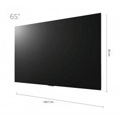 טלוויזיה OLED אל ג'י 65 אינץ' - Smart TV 4K UHD - AI ThinQ - דגם LG OLED65GX