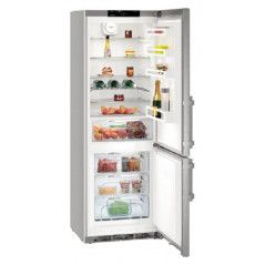 Refrigerateur congelateur inferieur Liebherr 402L - Stainless steel - CNEF5715