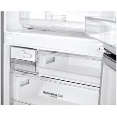 Réfrigérateur Congélateur inferieur LG 465L - Compresseur inverter - Noir -  GR-B479BF
