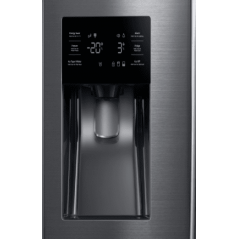 Réfrigérateur Congélateur Samsung 736L - Distributeur d'eau - Platinium - RF264BEAESP