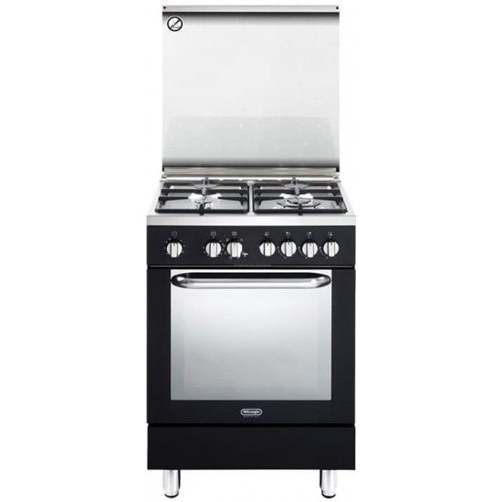 Delonghi Gas Range - Black - Made in Italy - NDS577AN