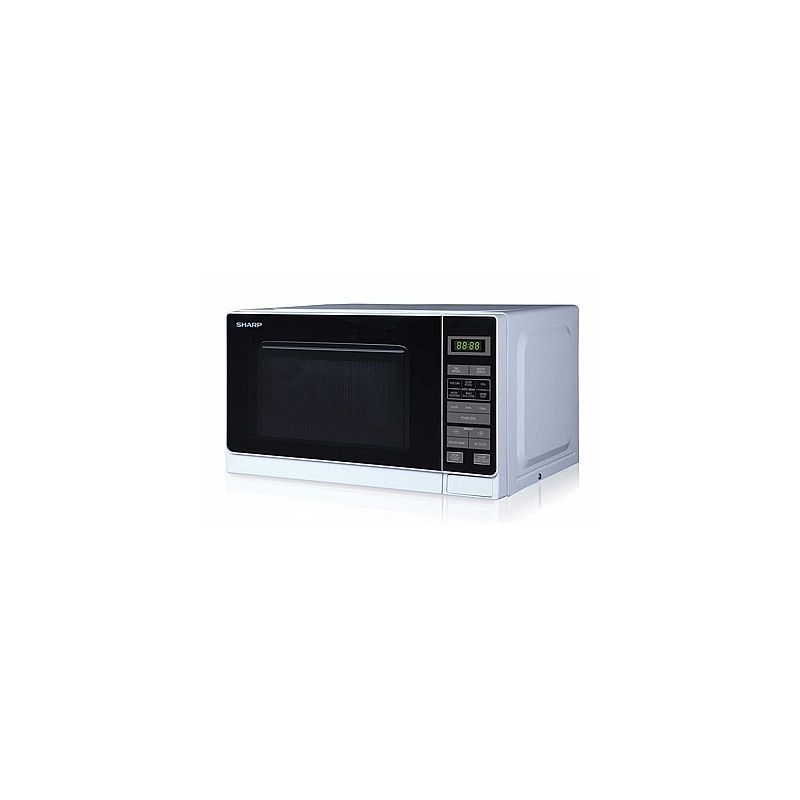 Sharp Digital Microwave - 800W - 20 Liter - White - R209