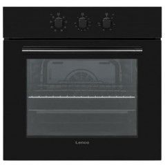 LENCO Mechanical Baking Oven - 65 Liters - 6 Baking Plans - Double Glass Black - LBIM65VBL