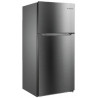 Réfrigérateur Congélateur Supérieur Amcor - 650L - Acier inoxydable - AM665S