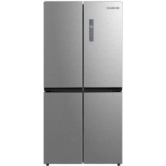 Amcor refrigerator 4 doors 506 Liters - Stainless steel - AM4506
