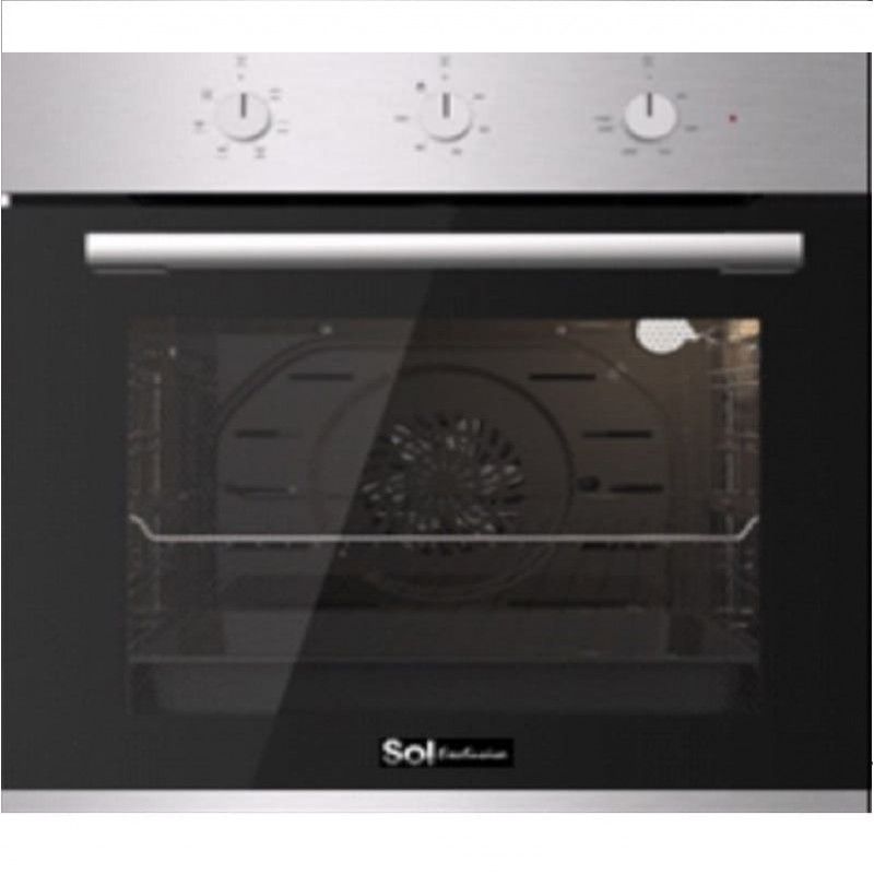 SOL Built-in oven - 72L - Stainless steel - Turbo active - HO605IX