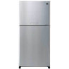 Sharp Refrigerator top freezer - 558 Liters - Silver - SJ3355S