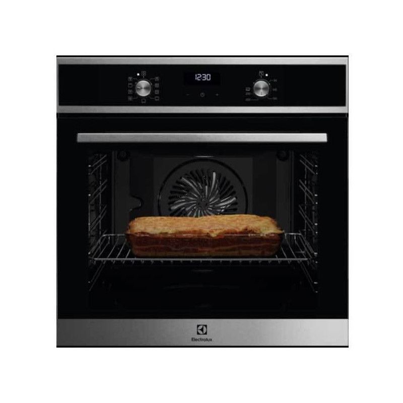 Electrolux Built-in Oven 72L - Turbo active - Stainless steel - EOH6421X