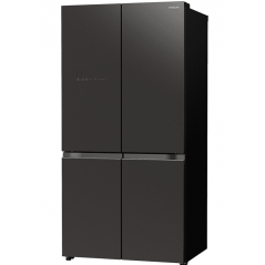 Réfrigérateur Hitachi 4 portes 569L - Inverter - Noir mat - RWB640VRS0