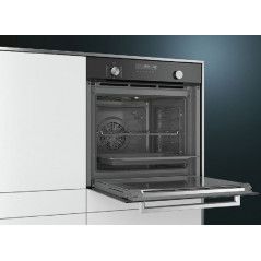 Siemens Built-in oven - pyrolytic - Black - 3D hotAir plus - HB378GBR0Y