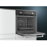 תנור בילד אין סימנס פירוליטי - שחור - 3D hotAir plus - דגם Siemens HB378GBR0Y