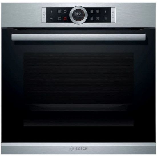 Bosch Built-in oven Pyrolitic - Turbo 4D - Stainless steel - Made in Germany - HBG675BS2