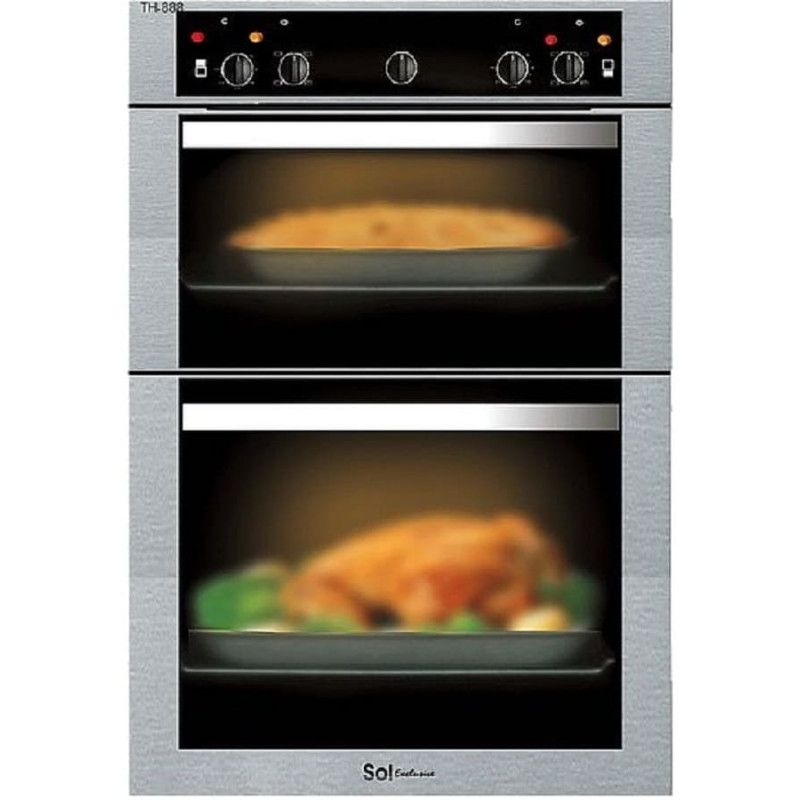 Sol Built-in Oven - Double doors - Made in Italy - TH888
