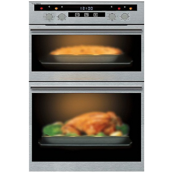 SOL Built-in oven - 60 cm - two-compartment - Turbo active - TH-999
