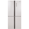 Haier Refrigerator 4 doors 547L - Ice Maker - White Glasses - HRF4556FW