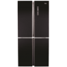 Haier Refrigerator 4 doors 657L - No Frost - Black - Inverter - Glass finish - HRF4626FB
